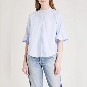 Maje light blue blouse